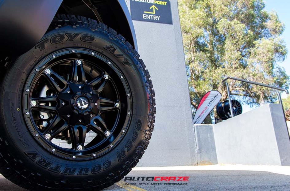 FORD RANGER HOSTAGE MATTE BLACK